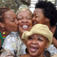 Lemuria Alawode-El; Aissatou Bey-Grecia; Aissatou’s mother, Rasheedah Ali-Seck; and Moji Alawode-El